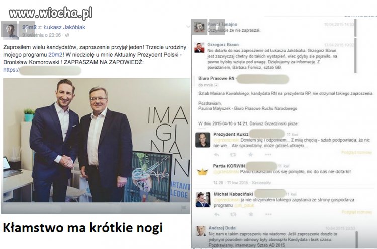 Kłamstwo ma krótkie nogi