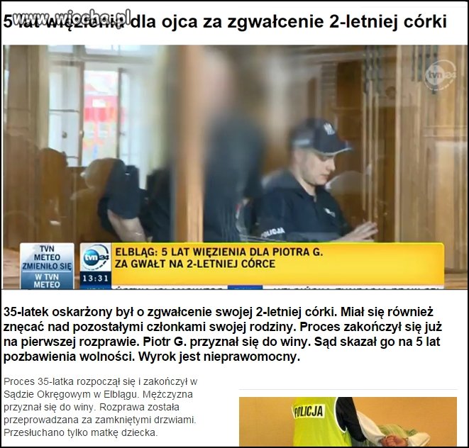 Zwyrodnialec albo ma jakieś układy