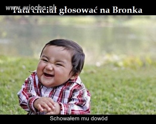 Kto głosuje na Bronka