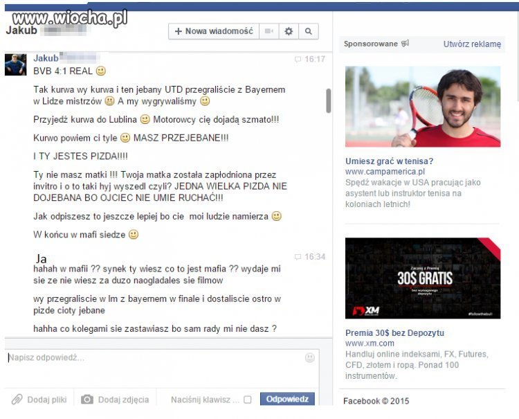 Facebookowy mafiozo