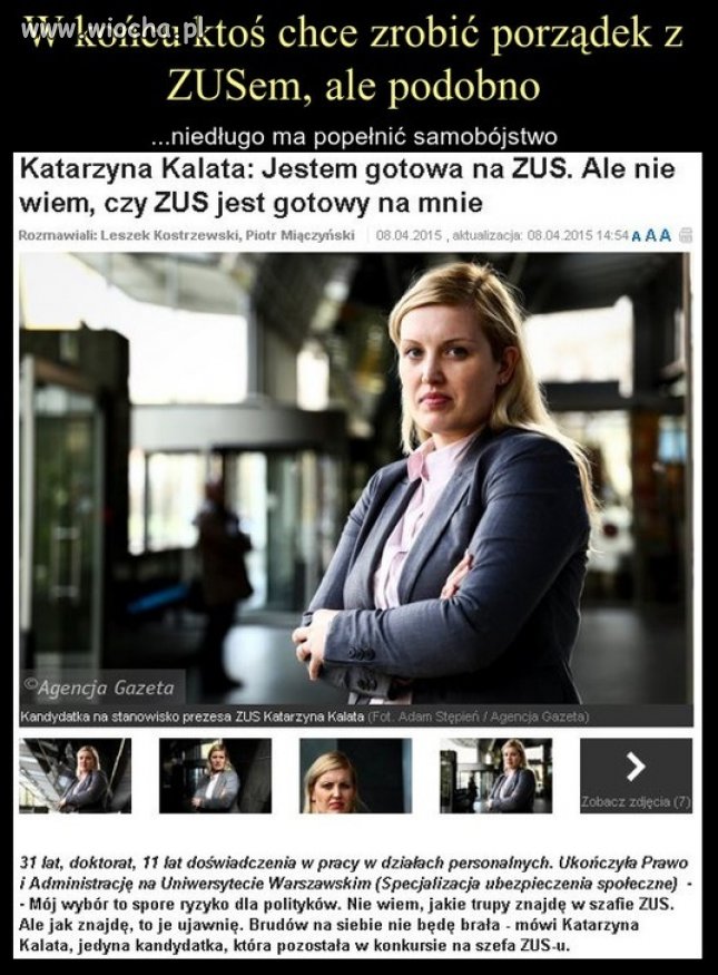 Ciekawe czy jej się uda 