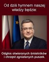 Nowe hasło wyborcze sztabu Komorowskiego