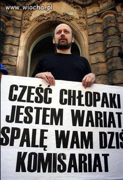 Siema wariat jestem