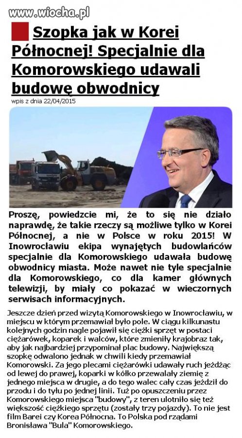 Propaganda trwa w najlepsze ...