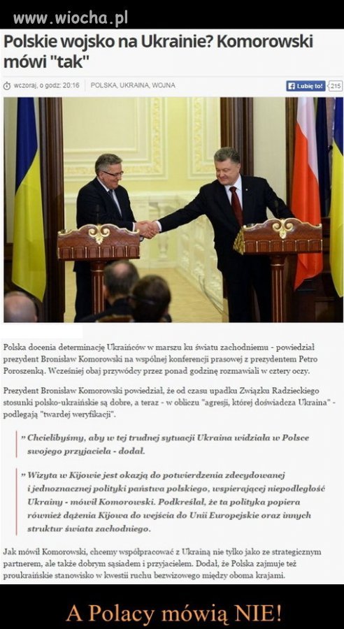 Bronek mów za siebie pajacu