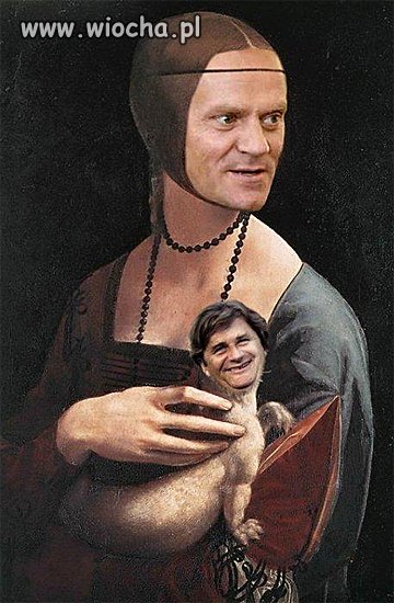 Tusk z "łasiczką"