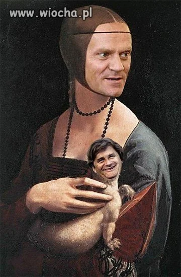 Tusk z "łasiczką"