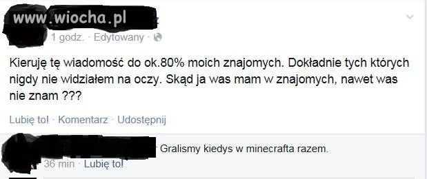 Przyjaźń i Minecraft