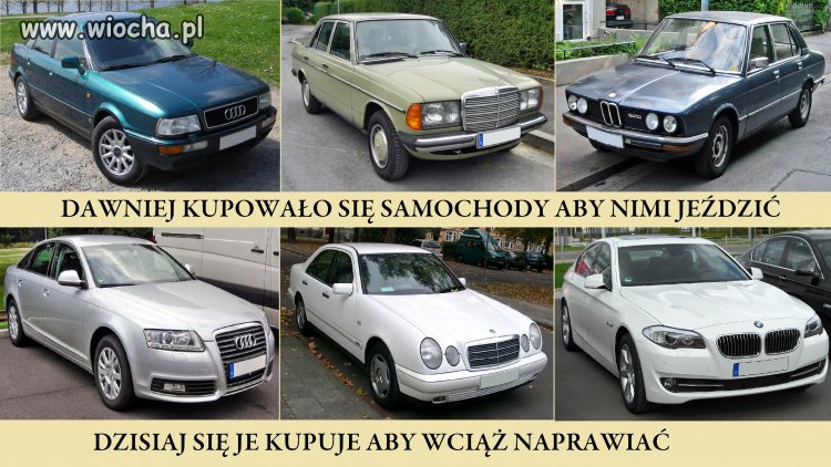 Nie napakowane zbędną elektroniką jeździły.