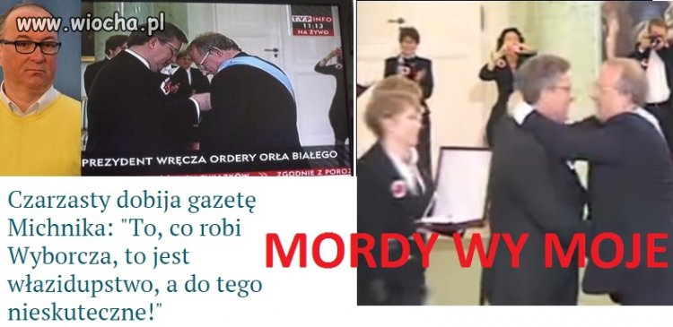 Te same mordy od lat się obcałowują 