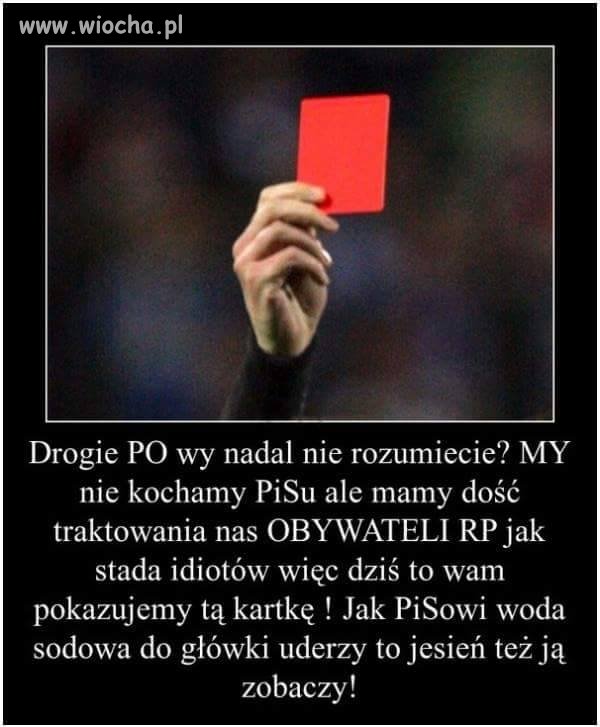 Na jesieni jak tak dalej będzie to mogą się