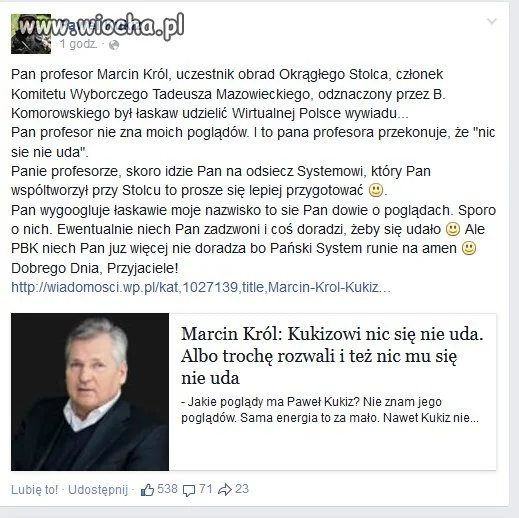Kukiz do Króla