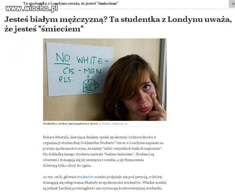 A ja uważam że ona jest... 