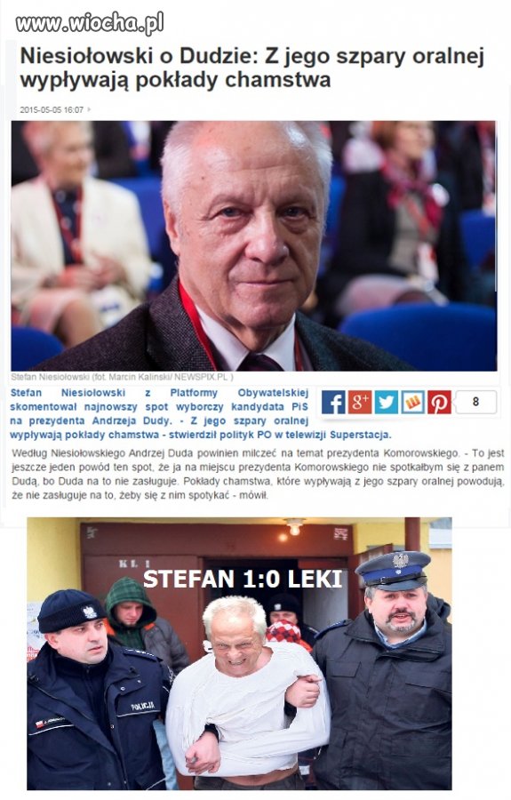 Kiedy człowieka wywalą z polityki i skierują