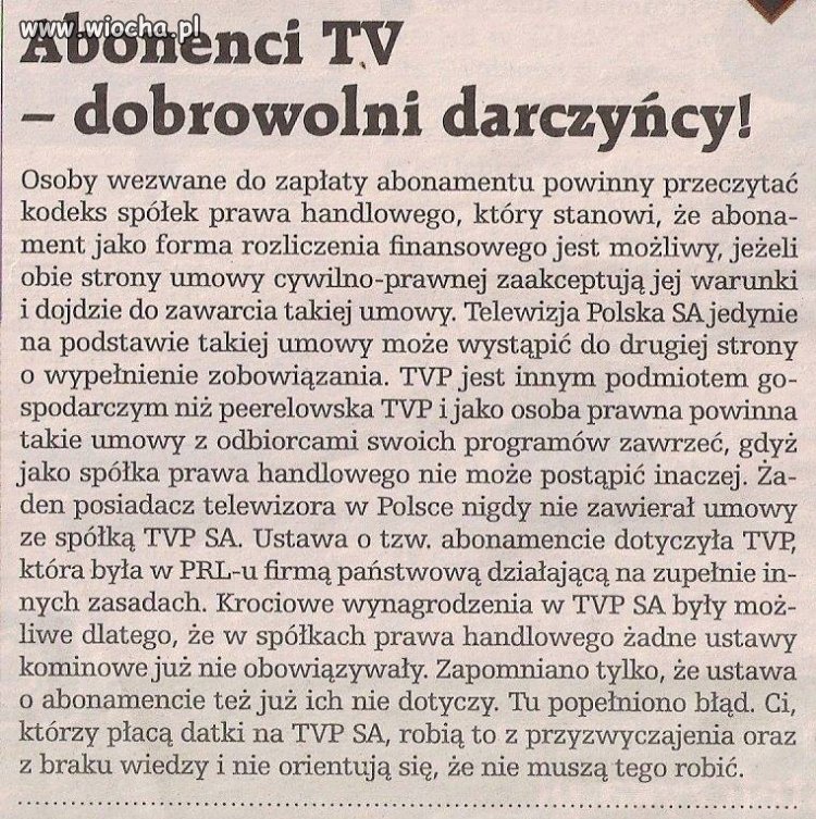 Może ktoś doczyta do końca myślę, że warto.