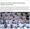 Zakłócenie podniosłej atmosfery chwili