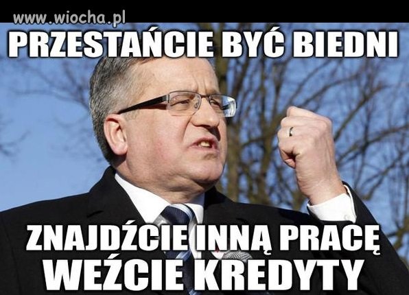 Przestańcie być biedni