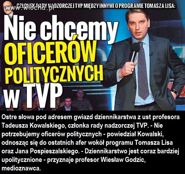 Lis, "oficer polityczny"