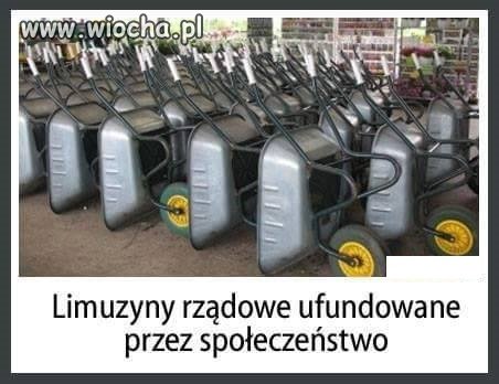 Limuzyny rządowe...