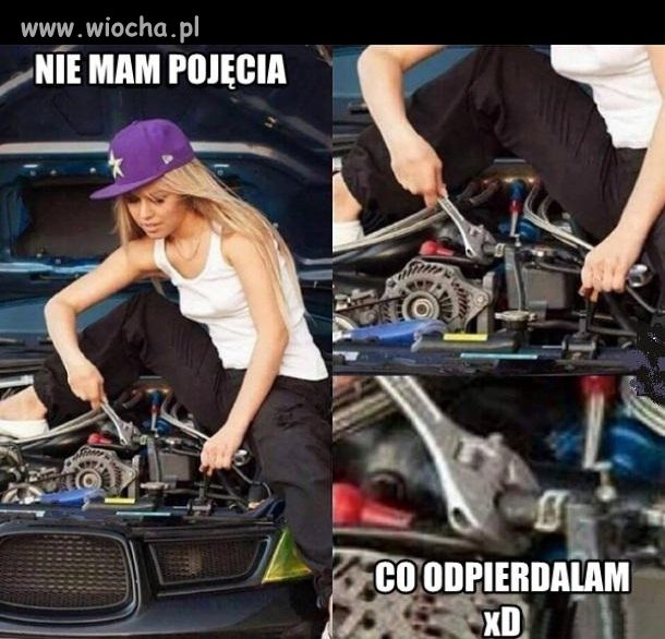 Kobieta mechanik