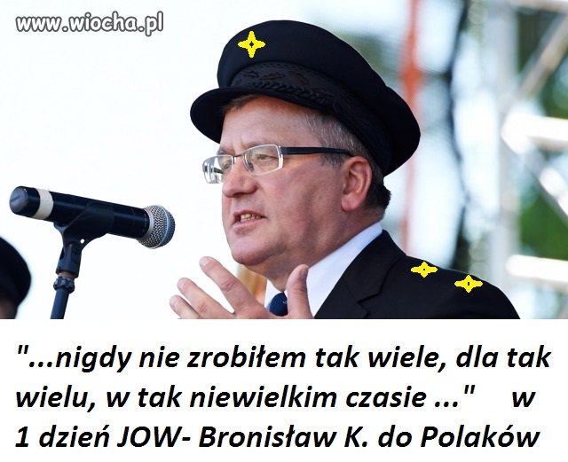 Nasz "prawie" Churchil-oby was nie zrobił tak samo