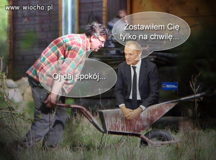 Zostawiłem Cię tylko na chwilę...