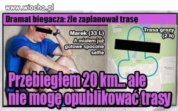 Dramat biegacza