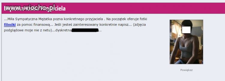 Dla mnie wiocha. Kretynizm, czy próba wyłudzenia