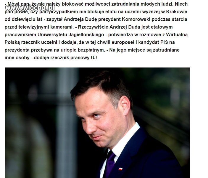Kłamstwa rezydenta - szybko obalone
