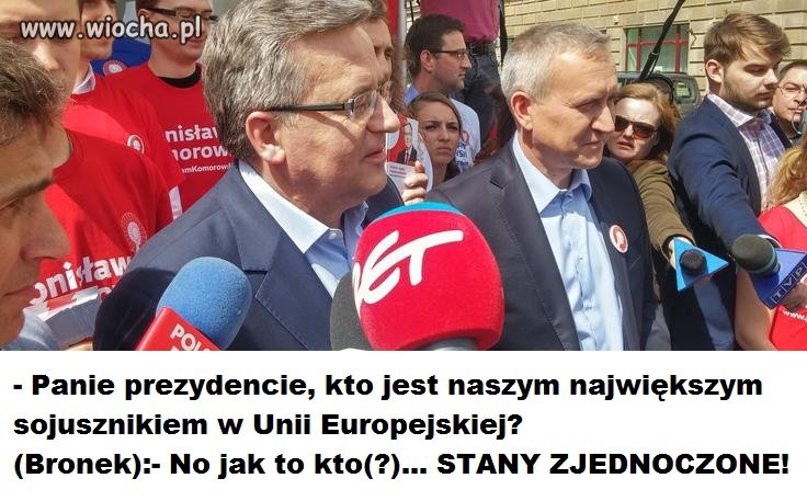 Ciąg dalszy kompromitacji Bronka