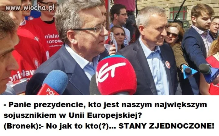 Ciąg dalszy kompromitacji Bronka