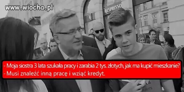 Komorowski nie nadaje się na prezydenta