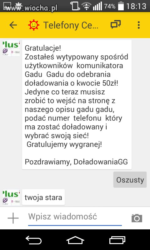 Oszuści godności nie mają!!