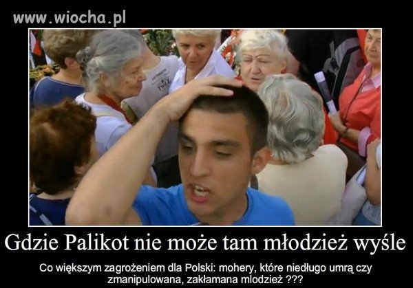Gdy palikot nie może tam młodzież pośle
