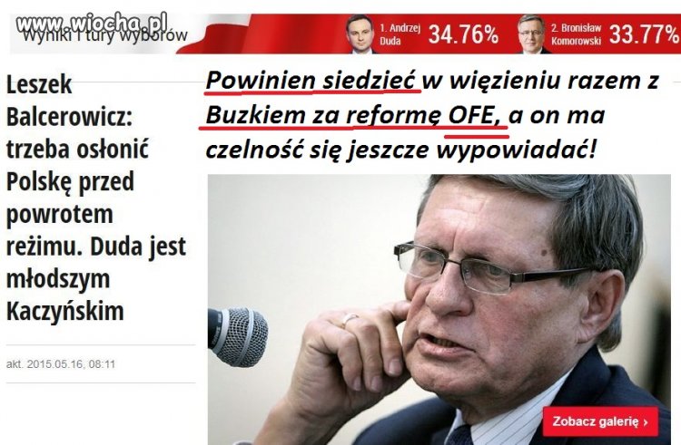 "Kto patriota - za mną" gonić Kaczora!