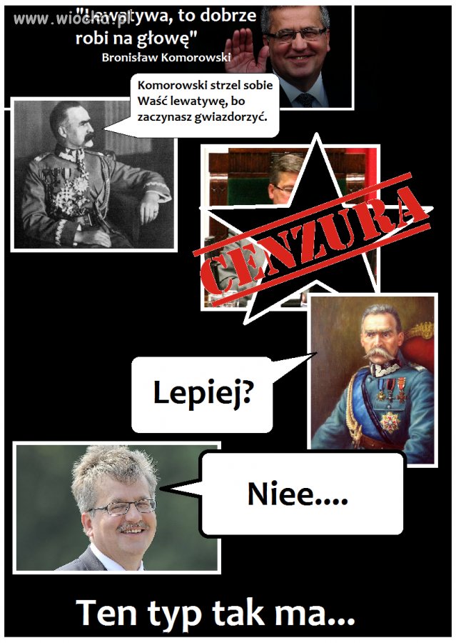 Lewatywa dobrze robi na głowę  