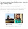 Śmierć podczas robienia selfie...
