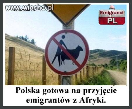 Jesteśmy gotowi na przyjecie emigrantów 