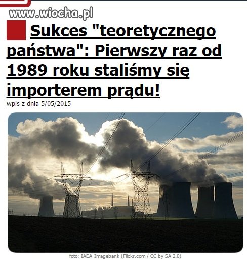 Węgiel się nie opłaca, a prąd kupujemy