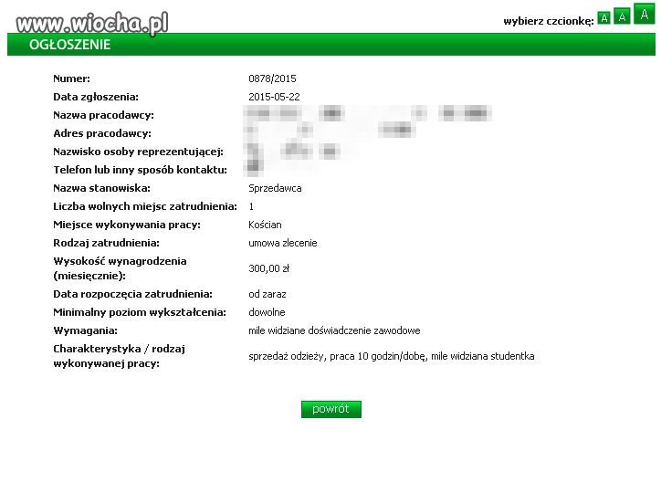 Najgorzej płatna praca w Polsce?