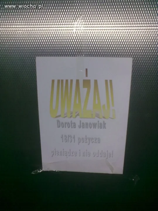 Znalezione w windzie