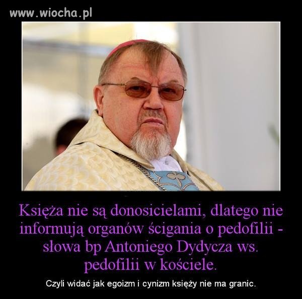 Bo pedofilia to nie grzech