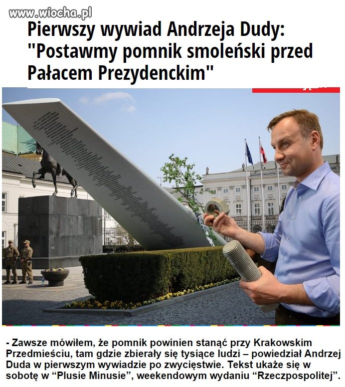 Duda zaczął spełniać "ciche" obietnice wyborcze