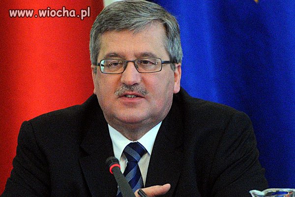 Niech się Pan Komorowski zdecyduje...