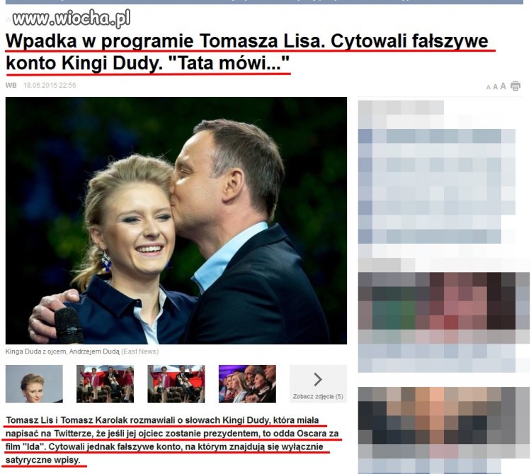 Nowa kategoria na wiocha, "Wiocha u Lisa"...