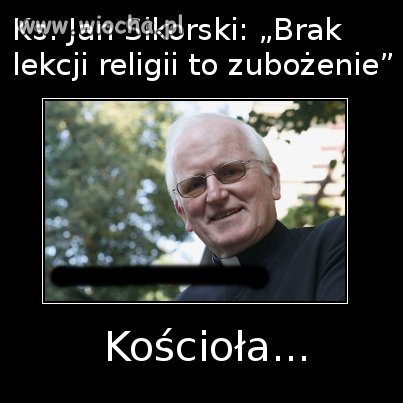 Już to widzę jak młodzież umiera