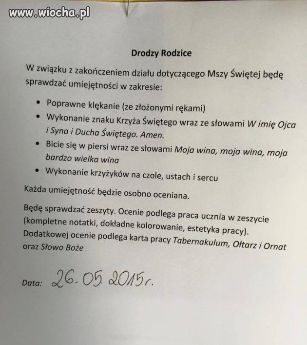 Tymczasem w szkole podstawowej