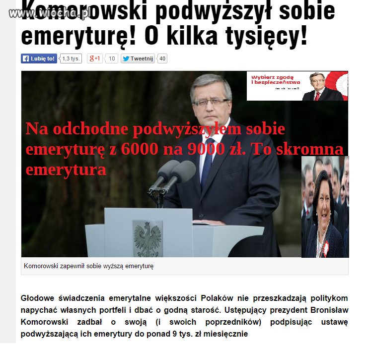 Jednak coś zrobił...
