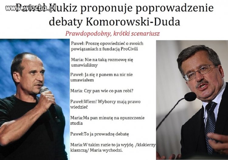 Debata Duda-Kukiz-Komorowski