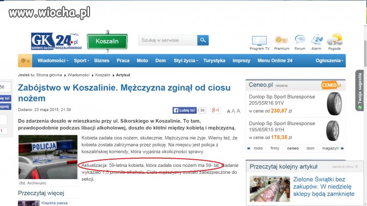 Zabójstwo w Koszalinie